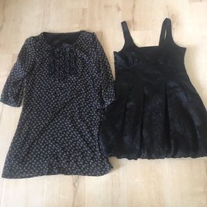 XS goth bundle vintage floral babydoll dresses